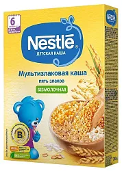Каша НЕСТЛЕ мультизлаковая безмолочная карт/уп 200г