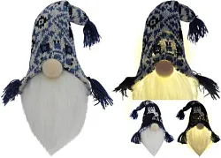 Светильник настольный НАТАМ Гном синий 13*8*22см арт.SYTW2206009-B