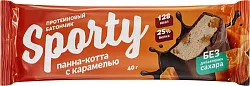 Батончик СПОРТИ панна-котта с карамелью 40г