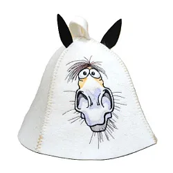 Шапка БАННЫЕ ТРАДИЦИИ Конь 3D