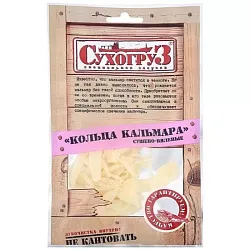 Кольца кальмара СУХОГРУЗ 38г