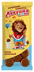 Шоколад ФАБРИКА им.КРУПСКОЙ Левушка молочный детский 85г