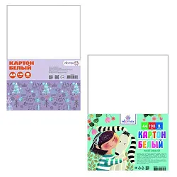 Картон белый АТТОМЕКС 8л