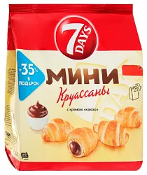 Круассан-мини 7 ДЭЙС какао 300г