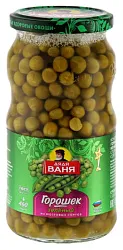 Горошек ДЯДЯ ВАНЯ ГОСТ ст/б 460г