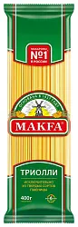 Мак.изделия МАКФА вермишель Триолли  длинная оригинальная м/у 400г