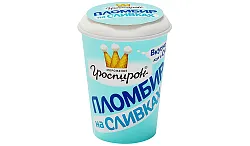 Мороженое ГРОСПИРОН Пломбир на сливках бумажный стаканчик бзмж 80г