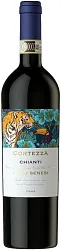 Вино КОРТЕЗЗА Кьянти Колли Сенези красное сух 12.5% ст/б 0.75л
