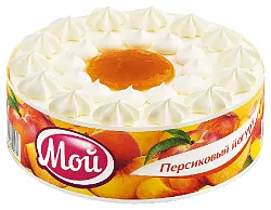 Торт МОЙ Персиковый йогурт 650г
