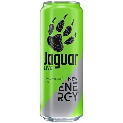 Энергетический напиток ЯГУАР Лайв Нью Энерджи ж/б 0.45л