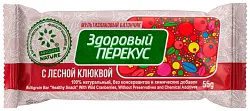 Батончик ЗДОРОВЫЙ ПЕРЕКУС с клюквой 55г