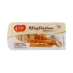 Печенье ГАСТОНЕ ЛАГО Сфоглиатине с сахарной пудрой 135г