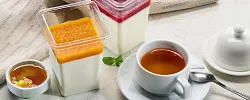 Панна-котта с малиной 240г