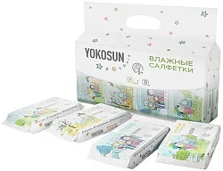 Влажные детские салфетки ЙОКОСАН Универсальные 8*8шт
