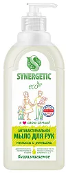 Жидкое мыло СИНЕРГЕТИК мелисса и ромашка антибактериальное 500мл