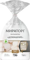 Пельмени МИРАТОРГ Домашние из свинины и говядины 700г