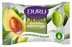 Крем-мыло туалетное ДУРУ Авокадо и масло оливы 80г