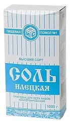 Соль ИЛЕЦКАЯ карт/уп 1кг