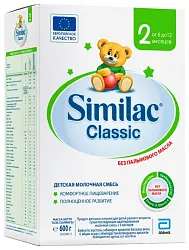 Смесь СИМИЛАК Классик 2 бзмж карт/уп 600г