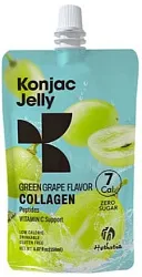 Желе конжаковое ХЕТСТИЯ Зеленый виноград с пептидами коллагена м/у 150г
