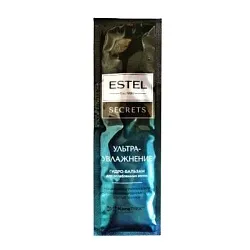 Бальзам ЭСТЕЛЬ Сикретс Ультраувлажнение для ослабленных волос саше 10мл