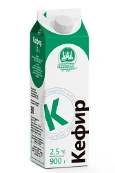 Кефир БЕЛЫЙ ЗАМОК бзмж 2.5% 900г