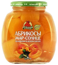 Абрикос МЕДВЕДЬ ЛЮБИМЫЙ Жар-Солнце ст/б 580мл