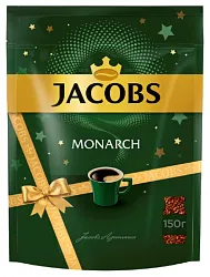 Кофе ЯКОБС Монарх Интенс сублимированный растворимый м/у 150г