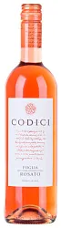 Вино КОДИЧИ Розато Апулия розовое п/сух 12% ст/б 0.75л