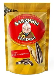Семечки БАБКИНЫ полосатые жареные 240г