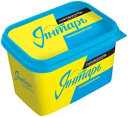 Сыр плавленый СЫРОБОГАТОВ Янтарь бзмж 45% 400г