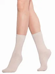 Носки женские ХОББИ ЛАЙН бежевые р.36-40 арт.6002