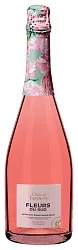 Игристое вино ШАТО ТАМАНЬ Флерс дю Сюд розовое п/сух 9-11% ст/б 0.75л