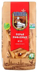 Мак.изделия АМЕРИЯ Перья рифленые м/у 400г