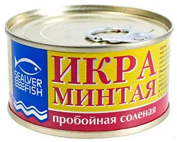 Икра минтая СМАК ж/б 130г