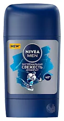 Дезодорант НИВЕЯ Экстремальная свежесть мужской стик 50мл