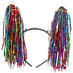 Ободок карнавальный СЕРПАНТИН Радужные ушки арт.770-0307