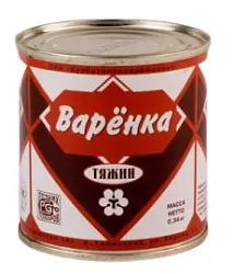 Молочный продукт ТЯЖИН Варенка сзмж 8.5%  ж/б 340г
