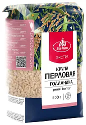 Перловая крупа АГРО-АЛЬЯНС Голландка Экстра м/у 500г