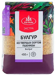 Пшеничная крупа АГРО-АЛЬЯНС Булгур экстра м/у 450г