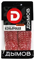 Колбаса ДЫМОВ Коньячная нарезка с/к 90г