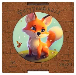 Пазл фигурный АПИЛКА Фантазия Лисенок арт.ДП02
