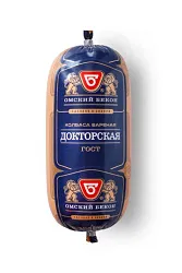 Колбаса ОМСКИЙ БЕКОН Докторская 450г