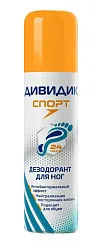 Дезодорант для обуви ДИВИДИК Спорт 150мл