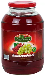 Сок САДЫ АЛТАЯ виноград пэт 2л