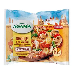 Овощи АГАМА Испанские для жарки с/м 400г