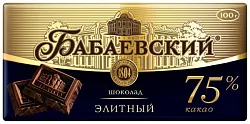 Шоколад БАБАЕВСКИЙ элитный 100г
