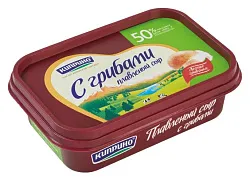 Сыр плавленый КИПРИНО с грибами бзмж 50% 180г