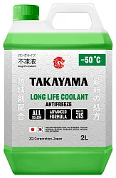 Антифриз ТАКАЙАМА Лонг лайф зеленый -50 2л