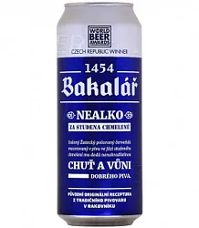Пиво БАКАЛАР холодного охмеления светлое б/а ж/б 0.5л